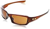 Oakley - Gafas de sol Rectangulares OO9238-07 para hombre, Polished Rootbeer/Dark Bronze (S3)