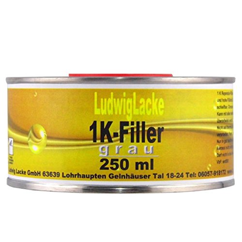 Preisvergleich Produktbild 1K Füller Grau 250 ml Grundierfüller