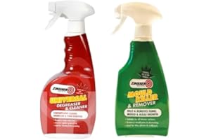 wallpaper empire Zinsser Proffesional Universal Degreaser Stain Remover and Cleaner Spray & Mould Killer and Remover Twin Pack