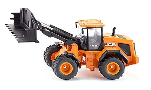 SIKU 3663, JCB 435S Agri Radlader, 1:32, Metall/Kunststoff, Orange, Frontladerwechselsystem thumbnail
