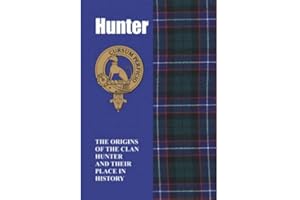 LangSyne Products Scottish Clan Crest Tartan Information History Fact Book - Hunter