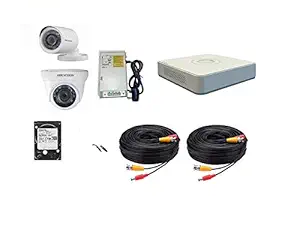 HIKVISION Full HD 2MP Cameras Combo Kit (HIK2MP1D1B1TBHDIP/IRP-ECO )