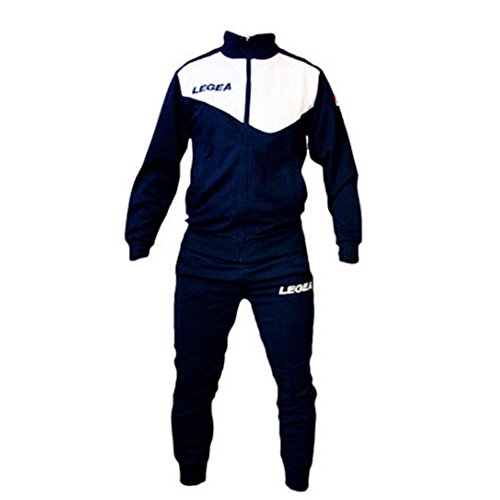 Rebeca Shop survêtement LEGEA M1110 Mexique Homme complète Veste et Pantalon Training Sport - Bleu - Medium