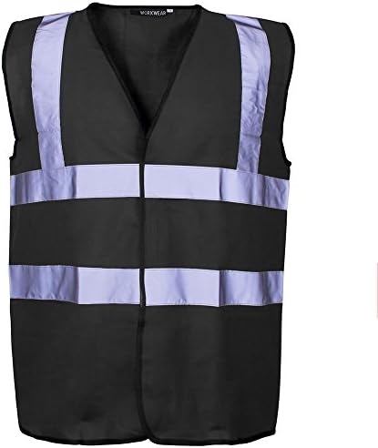 XL BLACK HI-LIGHT HV VEST