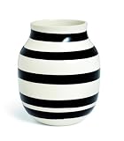 Kähler Design Vase Omaggio Schwarz (20cm)