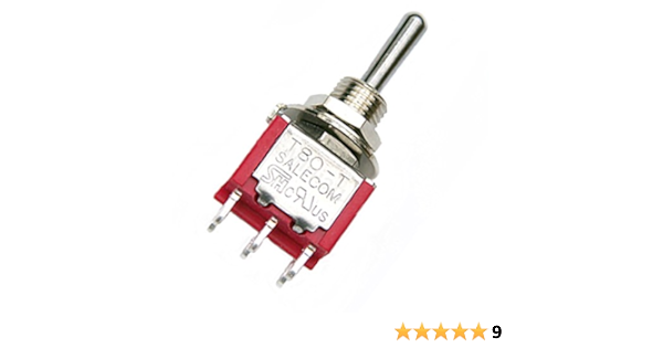 Suvidhadiagnosticcentre Com 10pcs Mini Toggle Spdt On Off On Diy Guitar Effects Pedal Overdrive Switch Toys Hobbies Ho Scale