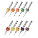 Produktbild Sguan-wu 10Pcs 0.1-1.0mm Mixed 3D Printer Düsenreiniger Bohrer Kit für MK7 MK8 RepRap - 1# Mixed Sizes