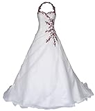 hochzeitskleid neckholder kurz NEU und SOFORT lieferbar - Versandlaufzeit innerhalb Deutschlands ca. 1-2 Werktage.