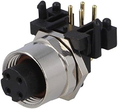 SR-M12D-04P-FF-SF7003-00A(H) Socket M12 PIN: 4 Female D Code-Ethernet THT IP65/I