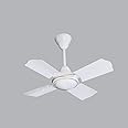 Crompton Aluminium Cool Breeze 600 mm (24 Inch) Anti Rust Small Ceiling Fan (Opal White), 4 stars