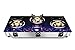 Pigeon by Stovekraft Zeus Glass 3 Burner Gas Stove, Blue RS.3999.00