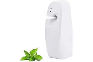 TOWEBOORY Automatyczny dozownik zapachów, odświeżacz powietrza w sprayu do domu, na ścianę, regulowany odświeżacz powietrza, do domu, sypialni, kuchni, toalety, samochodu, hotelu