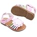 Ouneed Baby Summer Outdoors Sandals Toddler Princess First Walkers Girls Kid Shoes (UK1.5, Pink)