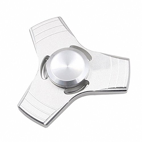 5 Colors EDC Fidget Spinner UFO Tri-spinner Zinc Hand Spinner Aluminum Alloy Fidget Toy Anxiety Stress Adults Kid Metal Spinner Silver 5 Colors EDC Fidget Spinner UFO Tri-spinner Zinc Hand Spinner Aluminum Alloy Fidget Toy Anxiety Stress Adults Kid Metal Spinner Silver