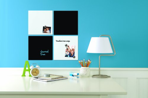 Rexel Pizarra magn  tica individual  360x360m  Dise  o cuadrado  Negro  1903774