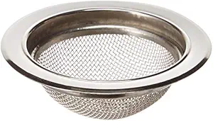 Skywalk Stainless Steel Sink Kitchen Drain Basin Basket Filter (Silver)