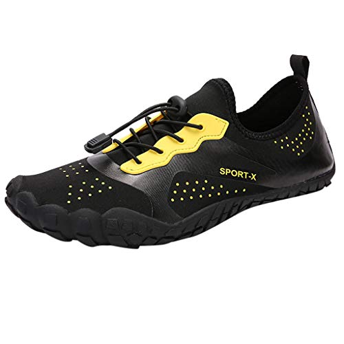 Innerternet Unisex Creek Diving Pool Beach Swim Drawstring Quick-Dry Water Shoes Black