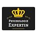 Produktbild Mousepad Psychologie Expertin schwarz