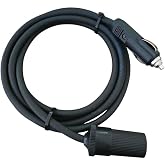 Ara&ccedil; &Ccedil;akmaklık Uzatma Kablosu 12-24 Volt 16 Amper 2 X1,5mm TTR Bakır 2 Mt-Siyah