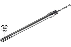 GLORIASHOPONLINE Kovalmax® Asta barra 60 cm attacco grande max prolunga da trapano per fresa carotatrice a tazza