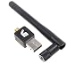 ivee international™ Plus 150Mbps 802.11N Dual Band 2.4G/5G Wireless Network Adapter USB Wi-Fi Adapter with 2dBi Antenna Support Windows XP,Windows Vista,Win 7,Win 8.1, Win 10 RS.579.00