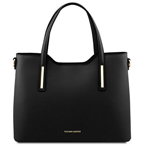 Tuscany Leather Olimpia Leather tote Black