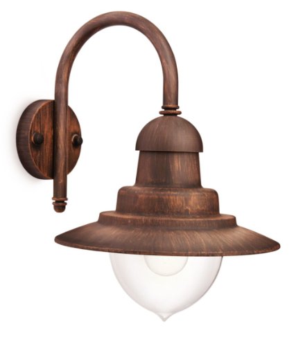 examen Philips 16520616 Raindrop Lanterne Murale 1 x 60 W E27 Bronze