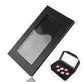FENICAL Magnetic Makeup Palette for Eyeshadow, Blush, Powder,Foundation (Black)