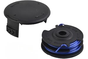 YUETTYY 1/2/5 juegos de repuesto para carrete de recortadora Allister MGTP430 para GT2836 GT3037 MGTP430 MGTP600 tapa de cubierta de carrete de cortacésped (1 unidad)