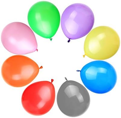 Bindex Balloons 100Pcs Multi Colours Ideal for Party Birthday Wedding Random Color