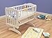 Saplings Glider Crib (White)