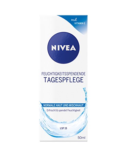 Nivea Feuchtigkeitsspendende Tagespflege, 4er Pack (4 x 50 ml) - 4