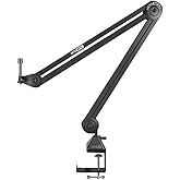Hepa Merz N-PRO46 High Quality Studio Type Desk Microphone Stand Stand Stand Stand (46x46 cm)