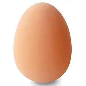 Kiki N Pooch Egg Shaped Rubber Bouncing Balls Chewing Playing Toy for Pet Puppy Dogs and Cats -Pack of 2