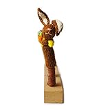 Mit dieser liebevollen erstellten Fingerpuppe können Kinder ihre Kreativität und Fantasie ausleben und erweitern. Die Fingerpuppe passt an kleine und große Finger.