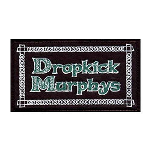 DROPKICK MURPHYS LOGO, Officially Licensed, Iron-On / Sew-On, Embroidered PATCH