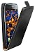 Produktbild mumbi PREMIUM Leder Flip Case für Samsung i9100 Galaxy S II Tasche Hülle - Ledertasche Galaxy S2 S 2 SII Schutzhülle
