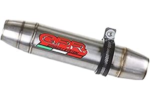 GPR ITALIA GPR H. 125.De Terminal zugelassen mit Verbindungsstück für CBR 600 RR 2005/06, Deeptone Edelstahl