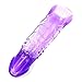 Produktbild Daringjourney Sex Toys Penisvergrößerungshülsen verlängern Kondom Penis Impotenzverstärker für männliche Männer (Lila)