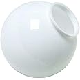 Beam Lighting 6-inch White Acrylic Replacement Globe - Cover for Ceiling, Wall Fixtures, Lamp Posts, or Streetlights