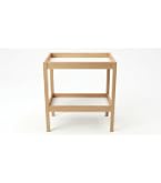 Table à Langer Scandinave Atmosphera For Kids 117 Cm – Blanc & Beige, Design Moderne Et Élégant Pour Bébé