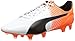 Produktbild Puma Herren evoSPEED 1.5 Tricks FG Fußballschuhe, Weiß White Black-Shocking Orange 05, 46 EU