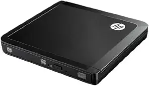 HP DVD550s 8X External Slim Multiformat DVD/CD writer(Black)