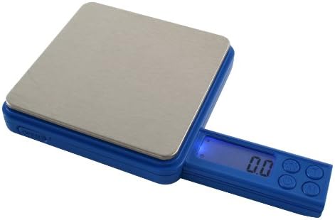 American Weigh Scales Blue Blade BL2-400-BLU Digital Pocket Scale, 400 by 0.1 G