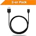 Produktbild towiblue USB C Kabel [2 Stück] 1m USB Typ C Kabel in schwarz für Galaxy S8/ S8 Plus, Google Pixel 2X, 2XL ,HTC 10, Huawei P10/ P10+ ,Google Nexus 5X/6P/Pixel XL, Nokia N1 Tablet, OnePlus 2/3, Lumia 950/950XL und anderen USB Typ-C unterstützte Geräte