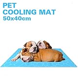 Schönes Design: Einfach zu reinigen, einfach mit Seife und Wasser reinigen, trocken abwischen und an Ihren nächsten Ort übertragen, damit Ihre Matratzen-Kühlkissen trocken und sauber bleibt. Einfach zu falten und zu transportieren. Um dem Haustier eine bessere Nutzung der Erfahrung zu geben, empfehlen wir, das Produkt im Schatten zu verwenden.