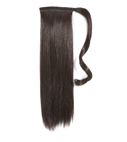 Forever Young Clip In Pony Tail Hair Extension Wrap Around Ponytail Hair Extension Piece Chocolate Dark Brown 4#