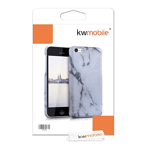 kwmobile Funda dura para Apple iPhone 5C - Hard Case de pl stico para m vil - Cover duro Dise o M rmol en blanco negro reviews kwmobile Funda dura para Apple iPhone 5C - Hard Case de pl stico para m vil - Cover duro Dise o M rmol en blanco negro