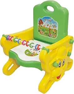eHomeKart Baby Potty Training Chair - with Removable Bowl & Comfortable Back Support with Hanging Toys Bar for Boys and Girls 9 Months - 2 Years (Weight - Upto 12 Kg)(Green)