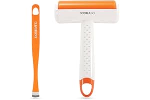 DOOHALO Cricut Rouleau de brayer (10 cm), outil de rouleau de brayer en vinyle pour travaux manuels, avec tapis de pince, outil de retrait pour Cricut/Silhouette/Brother et la gravure